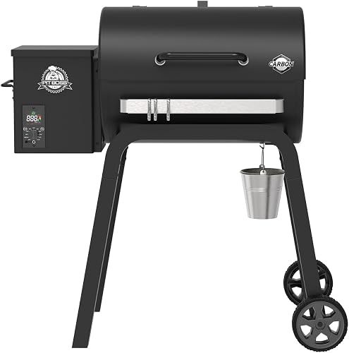 Pit Boss 700 Carbon Series Wood Pellet Grill & Smoker with LCD Digital — Real-world performance testing in action