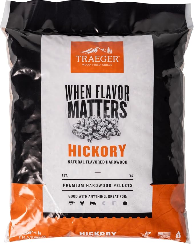 Traeger Grills Hickory 100% All-Natural Wood Pellets for Smokers and P — Build quality and design details up close