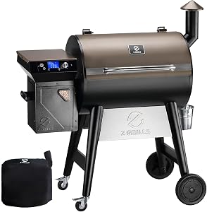 Z GRILLS 2026 Upgrade 8-in-1 Electric Wood Pellet Grill & Smoker with PID V3.0 Control