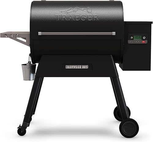 Traeger Ironwood 885 Wood Pellet Grill and Smoker, WiFi Pellet Smoker — Our recommended configuration for best results