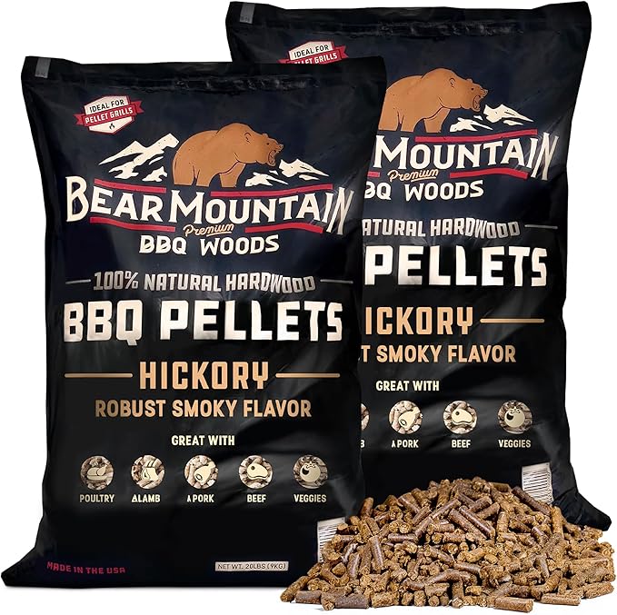 Bear Mountain 2-Pack All Natural Wood Pellets for Smoker, Grill & BBQ, — Durability testing under extreme conditions