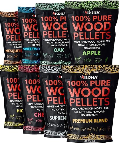 Kona Wood Pellets All Variety Pack, Intended for Ninja Woodfire Outdoo — Side-by-side comparison of top picks in this category